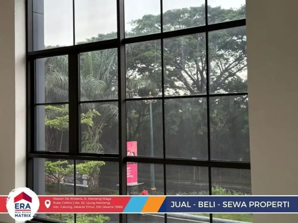 Sewa Ruko 2 Unit Gress! Desain Modern 3 Lantai,Parkir Luas Unit Komersial Eksklusif 2026 Bangunan Baru Lokasi Strategis Di Metland Menteng