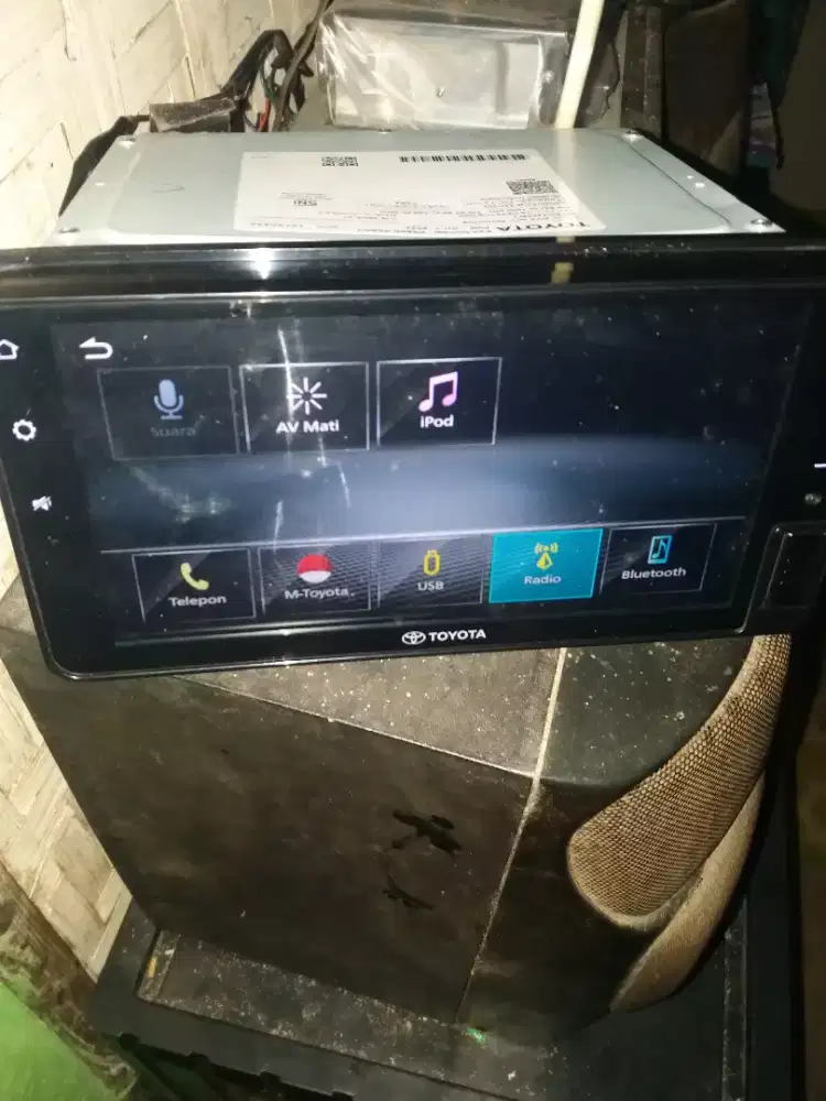 Headunit original agya 2022
