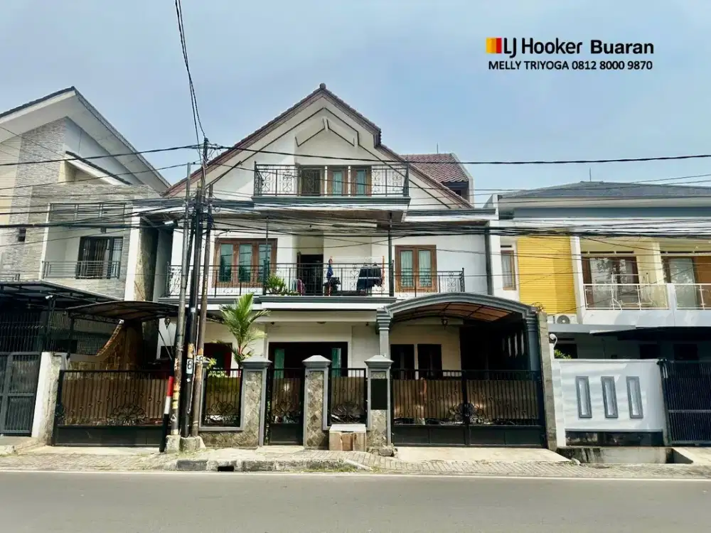 Rumah Mewah Cocok untuk Kenyamanan Tinggal dan Investasi Delima Raya Perumnas Klender Duren Sawit, Jakarta Timur