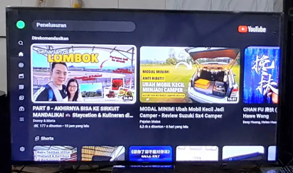 Smart TV Led 55 inch Samsung asli