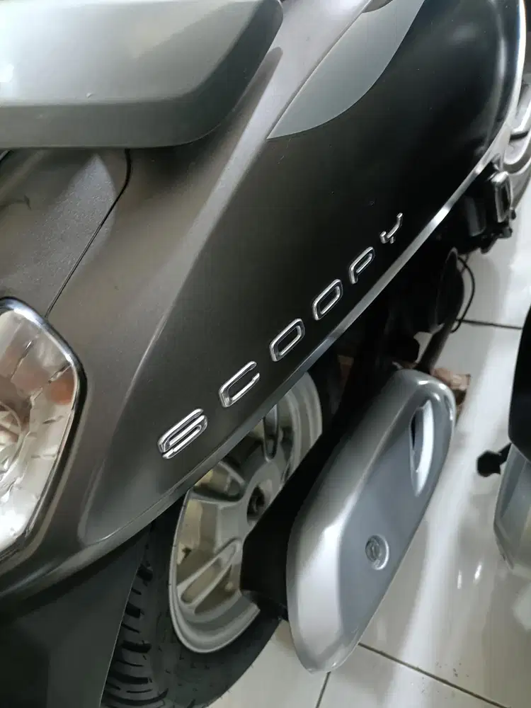 Coklat doff HONDA SCOOPY ESP STYLISH PRESTIGE KEYLLES REMOT 2022