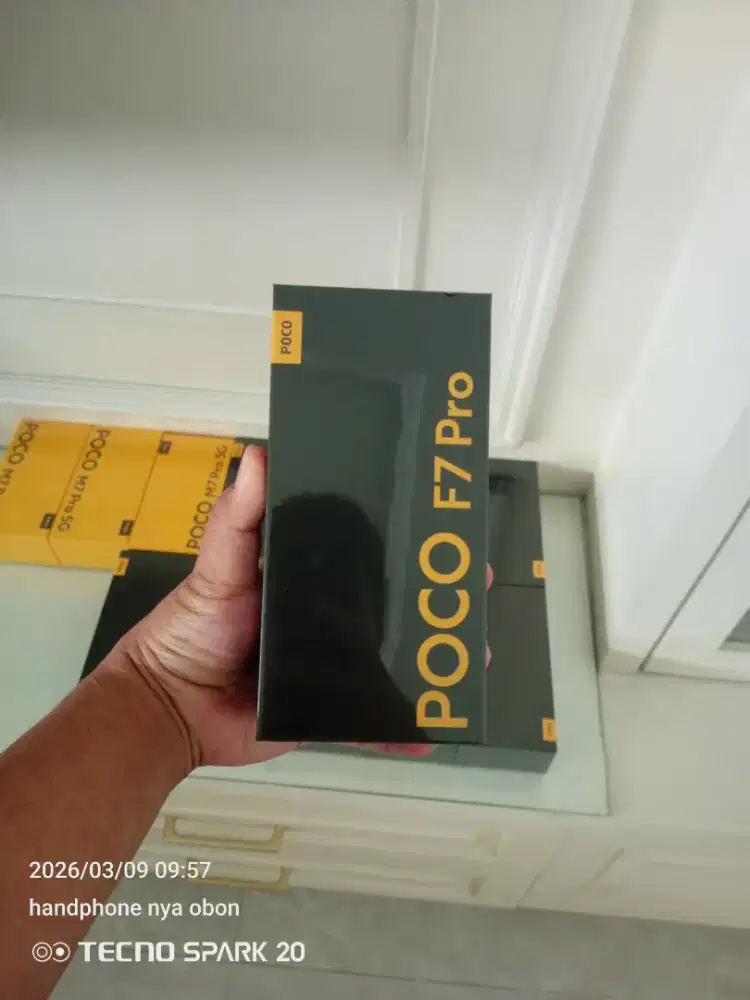 Poco f7 pro 12/512 segel box resmi