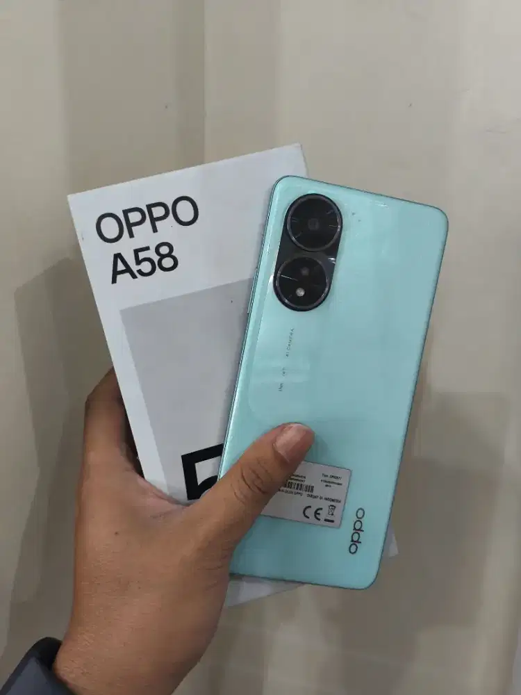 Oppo a58 ram 8/128 second
