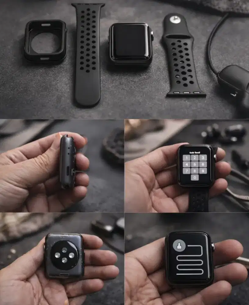 Dijual I WATCH series 3 38mm, Kondisi Sangat normal siap pakai