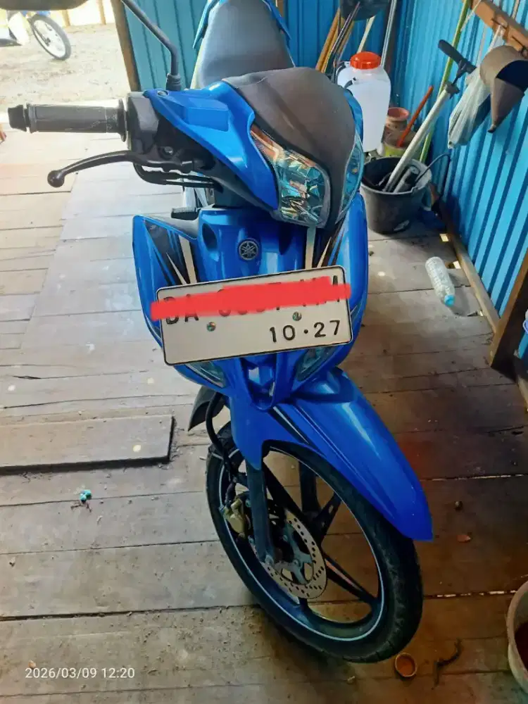Dijual yamaha jupiter z1 warna biru tahun 2017 siap jalan jalan