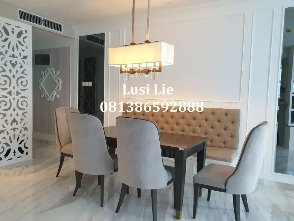 Apartemen Regatta Pluit 2+1 Br Furnished rapi bagus,private lift