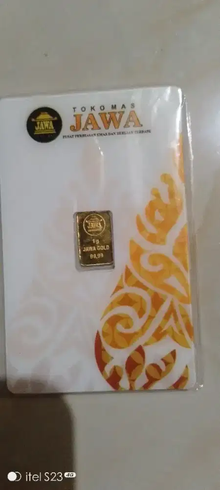 LOGAM Mulia 24k toko mas JAWA 1 GRAM ORIGINAL