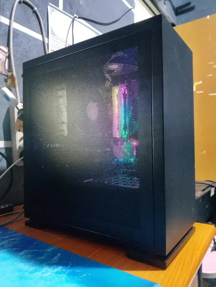 PC rakitan Ryzen 5 5 VGA NVIDIA 16gb ram PSU Corsair DiJual cepat bu