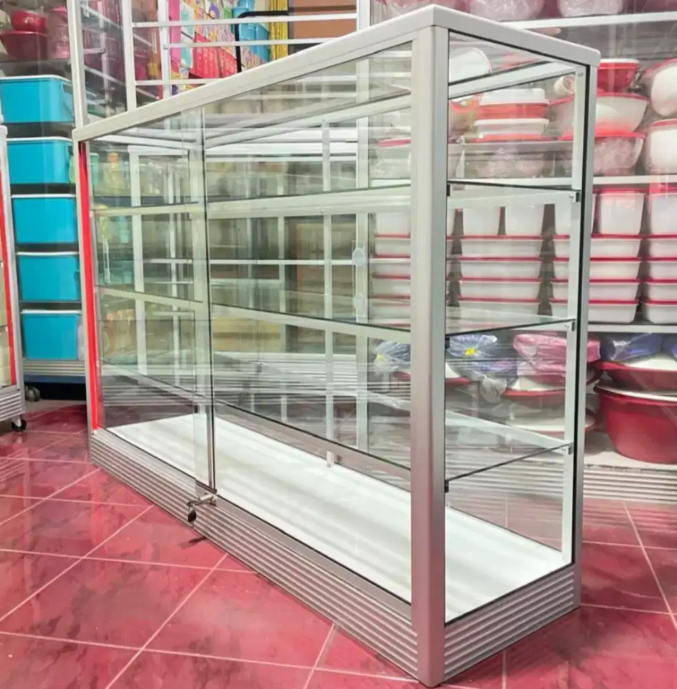 Etalase Panjang 1,5 Meter Siap Kirim