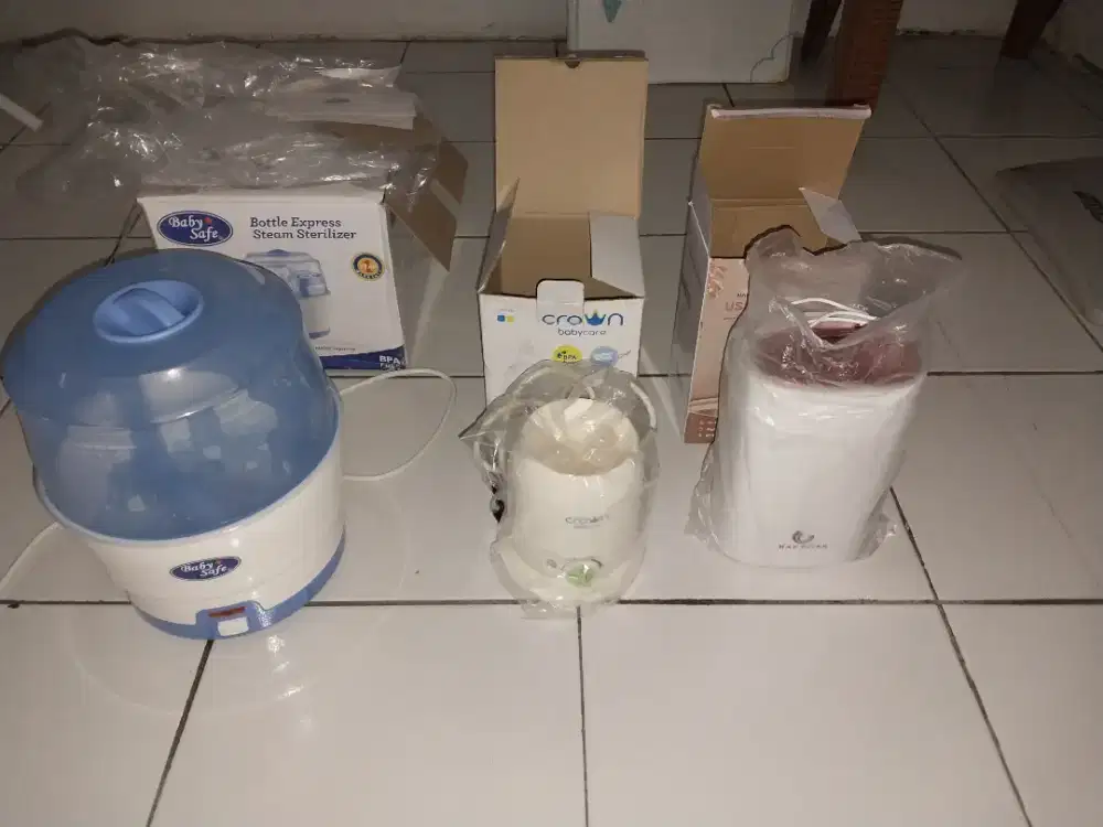Dijual sterilizer,warmer milk,dan humadifier
