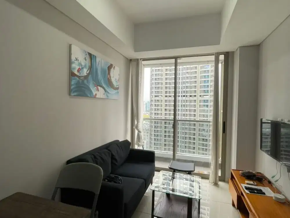 1BR Furnished Apartemen Taman Anggrek Residences - Jakarta Barat