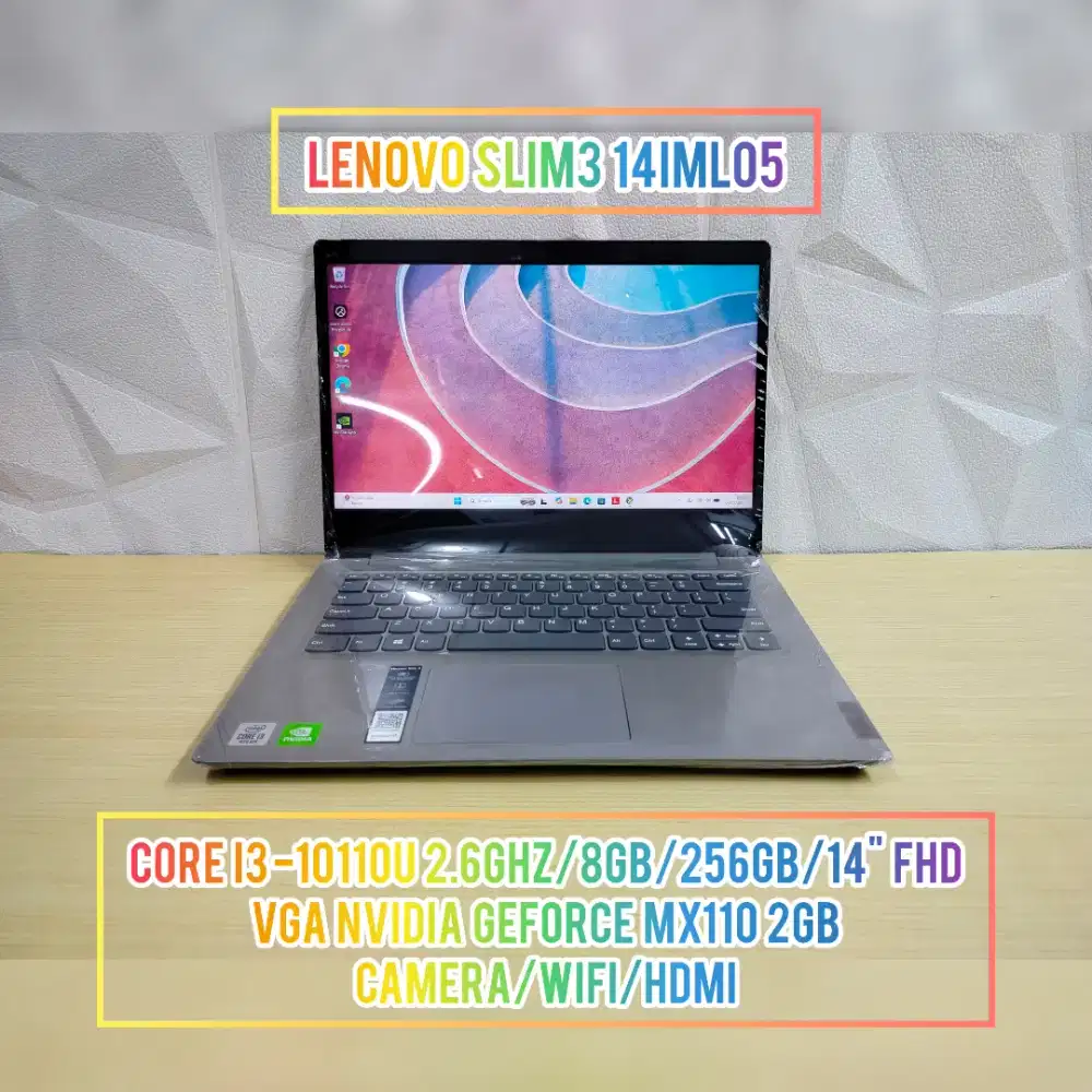 LENOVO Slim3 14IML05 Like New