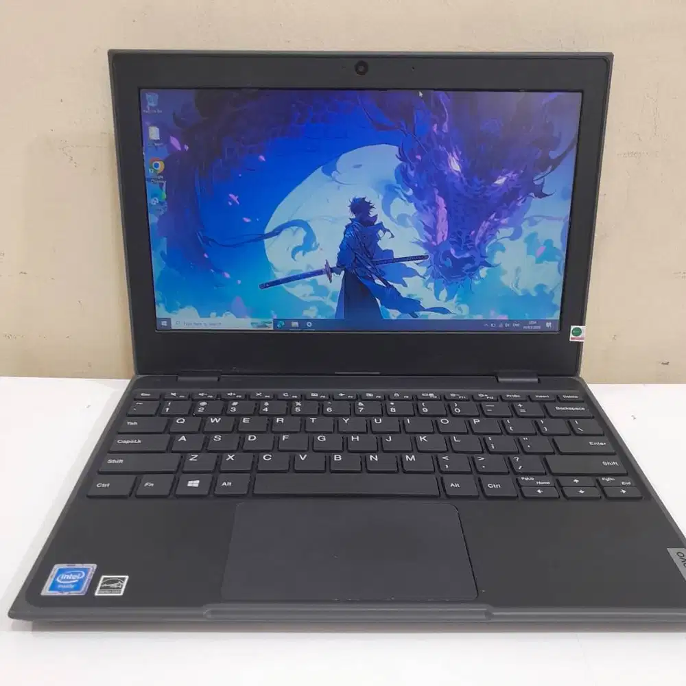 Lenovo 100e 2nd intel celeron N4100 RAM 4GB SSD 128GB 11 inch Second