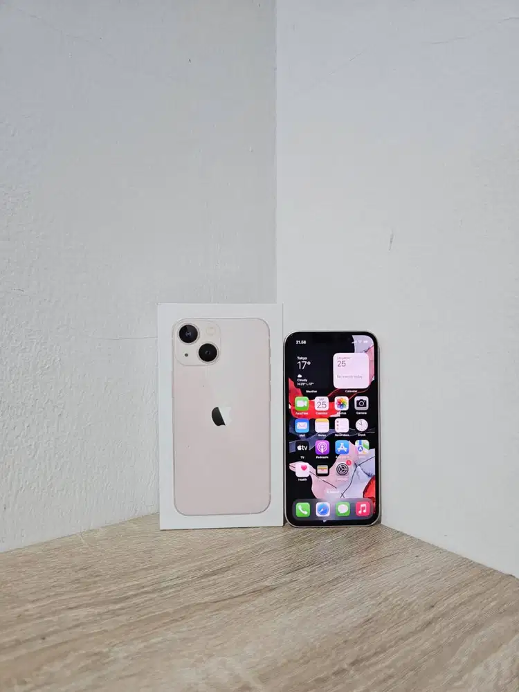 Apple iPhone 13 Mini 128GB 128 GB IMEI Resmi Beacukai / iBox Like New