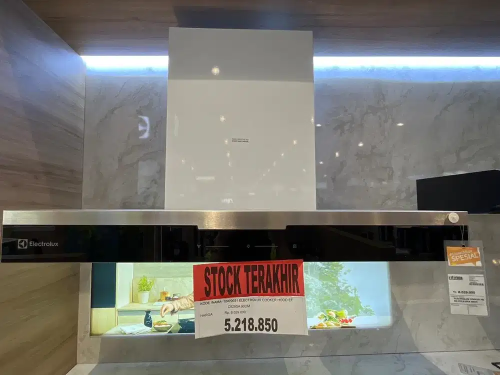 Cicilan ELECTROLUX COOKER HOOD 90CM STOK TERAKHIR