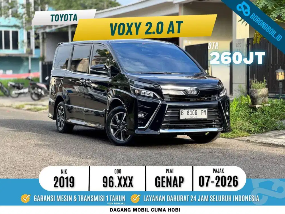 Toyota Voxy 2019 Bensin Hitam