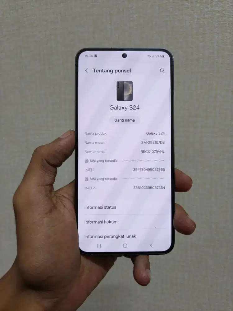 samsung s24 lengkap ori mulus sein