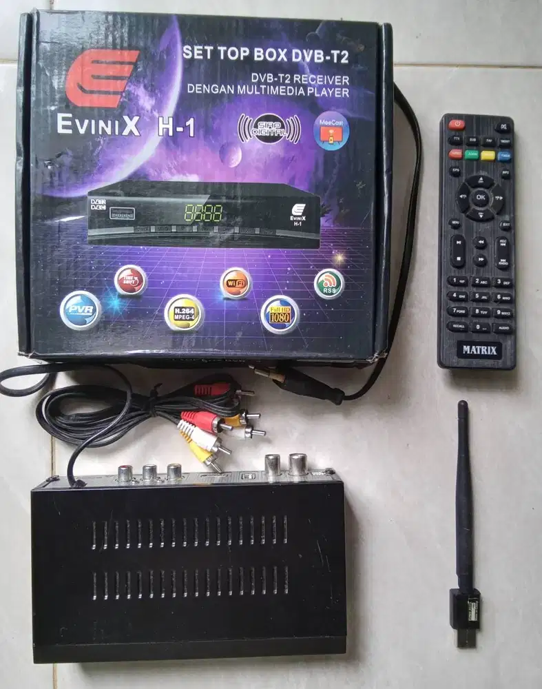 set top box digital tv receiver evinix H1