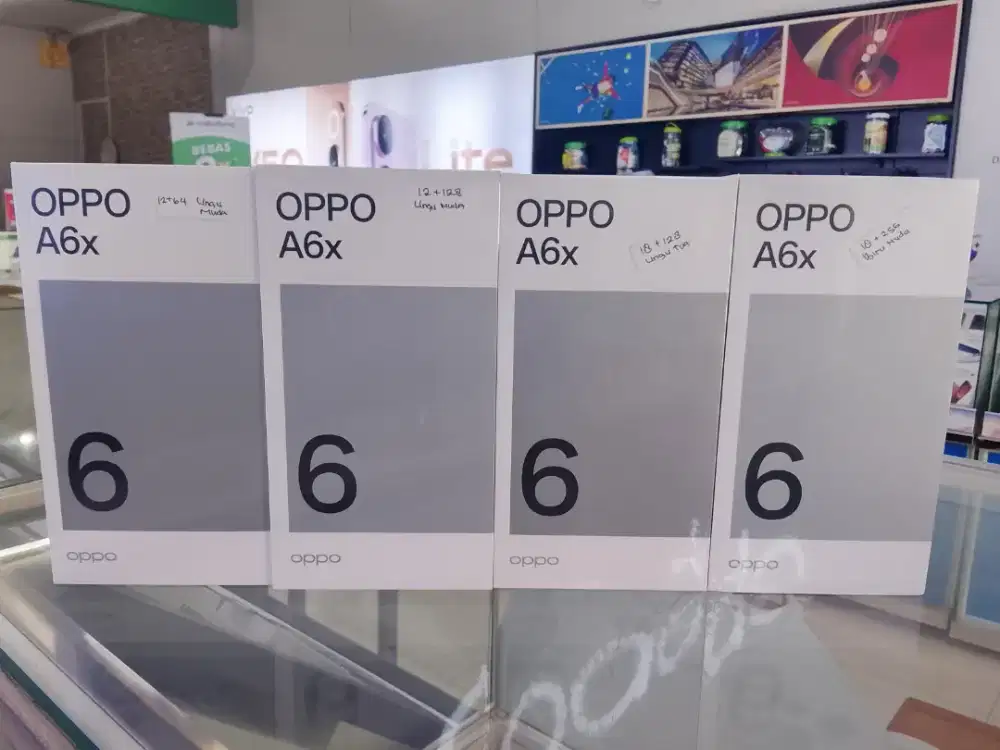 Oppo A6x Garansi resmi Oppo