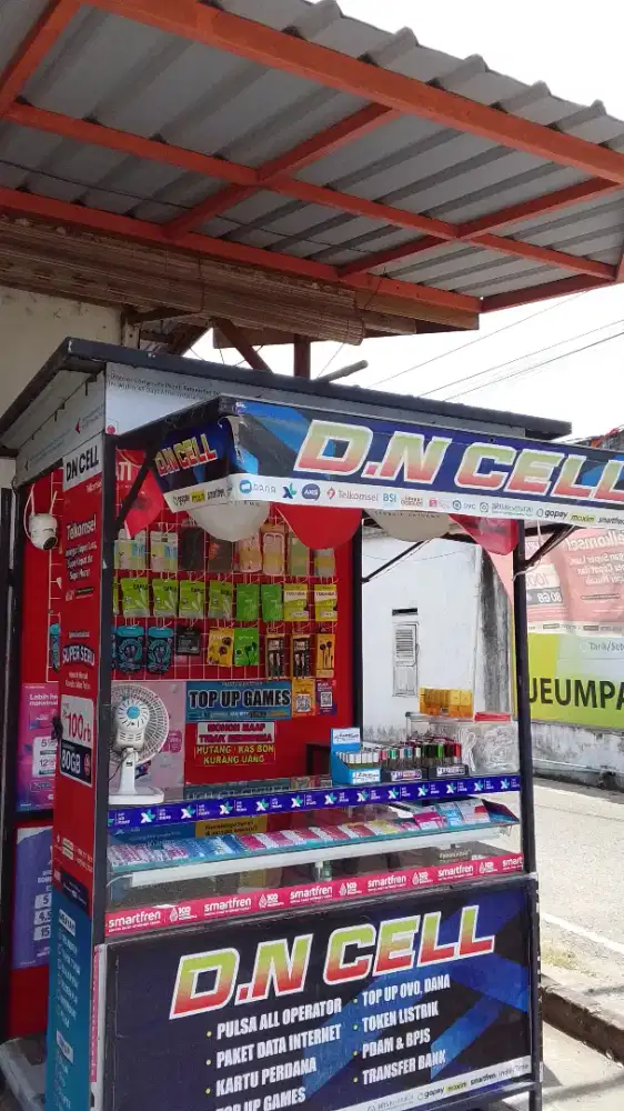 Di jual kontener pulsa