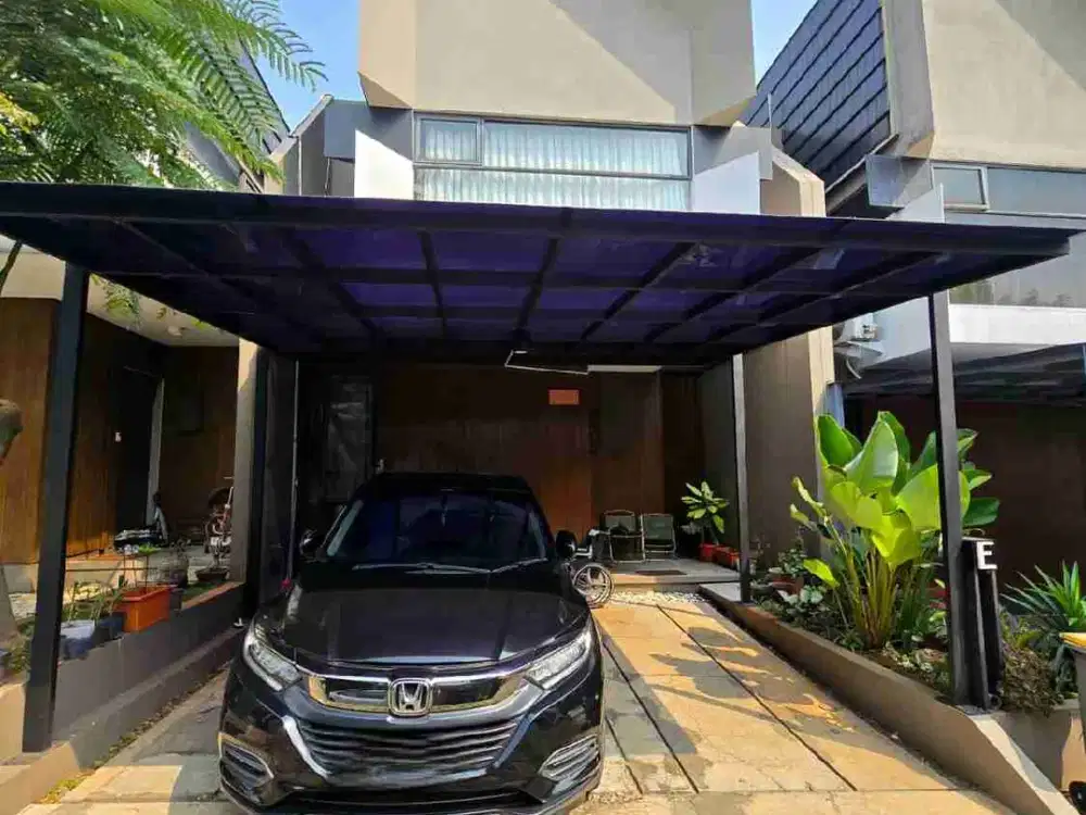 Rumah fully furnished dalam townhouse di Bambu Apus Jaktim