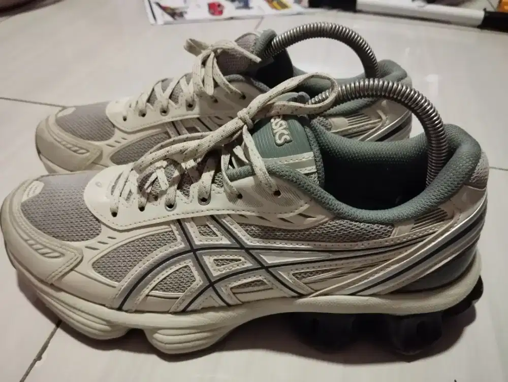 Sepatu Asics Gel Kinetic Fluent Grey Original