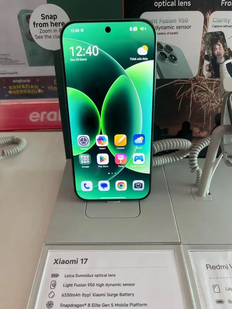 Xiaomi 17 12/512GB Bisa tukar tambah & kredit
