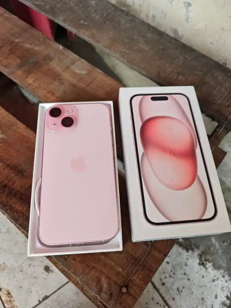 iPhone 15 128GB iBox Likenew Garansi Panjang