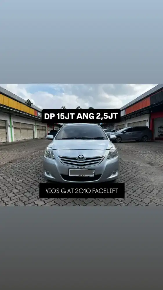 DP 15JT ANGSURAN 2,5 JT VIOS G AT 2010 FACELIFT 2011!!