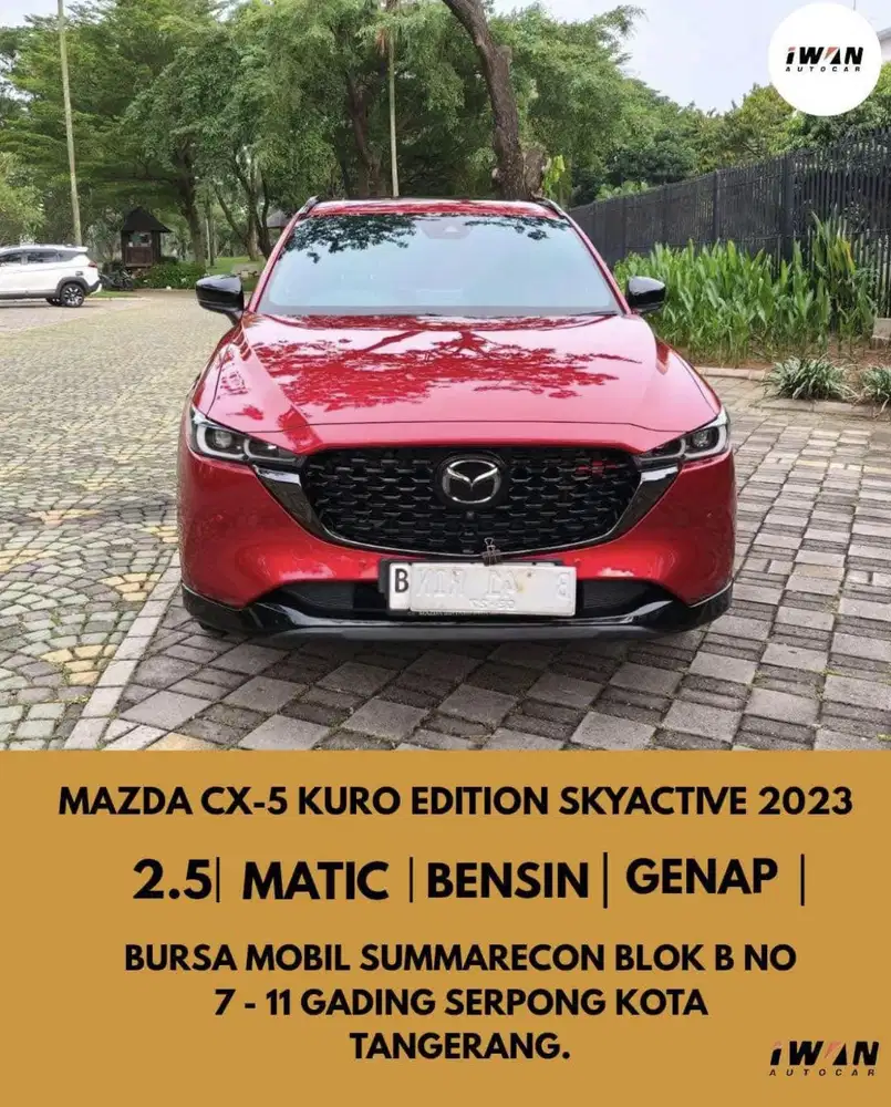 MAZDA CX5 KURO 2.5 SKYACTIVE 2023