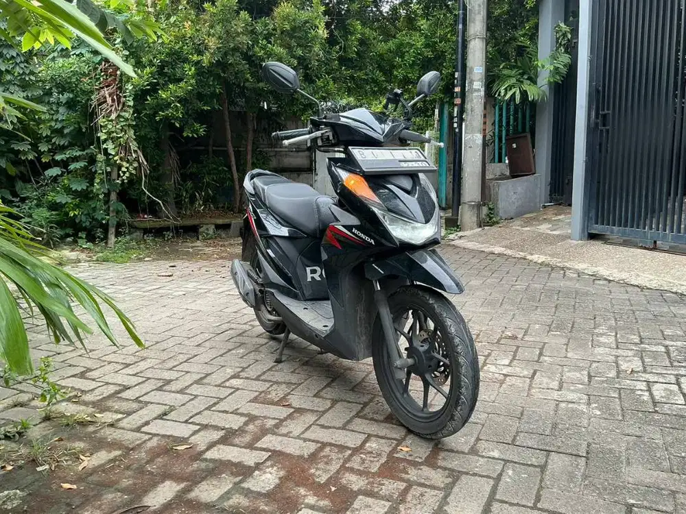 All New Honda Beat Hitam CBS 2020