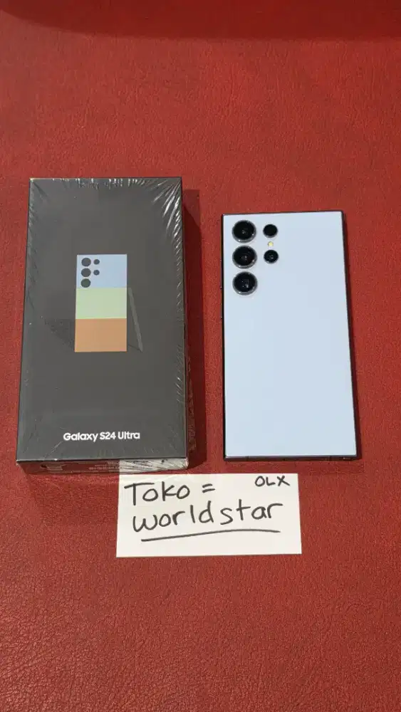 Samsung Galaxy S24 Ultra 512gb Titanium Blue (Warna Limited Edition)