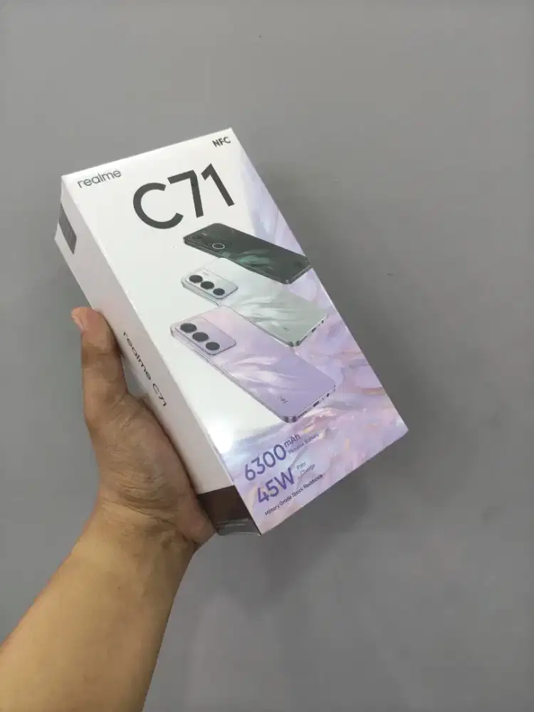 REALME C71 6/128 NEW SEGEL BERGARANSI RESMI!!