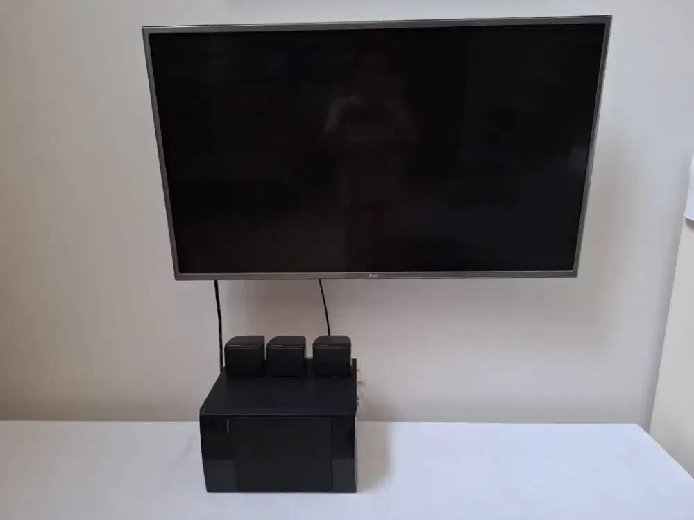 TV TELEVISI LG 43 INCH SMART TV BONUS SPEAKER + BRACKET