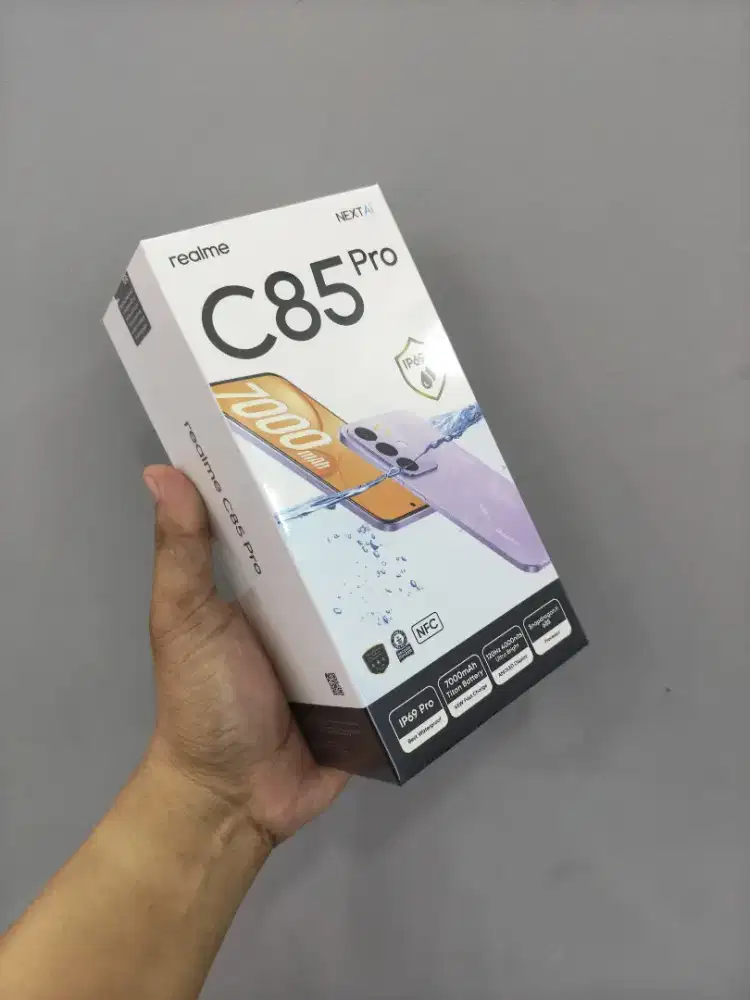 REALME C85 PRO 8/256 NEW SEGEL BERGARANSI RESMI!!