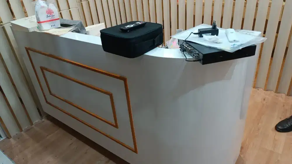 Meja Kantor-Meja Kasir-Meja Receptionist-Meja Minimarket-Meja Hotel