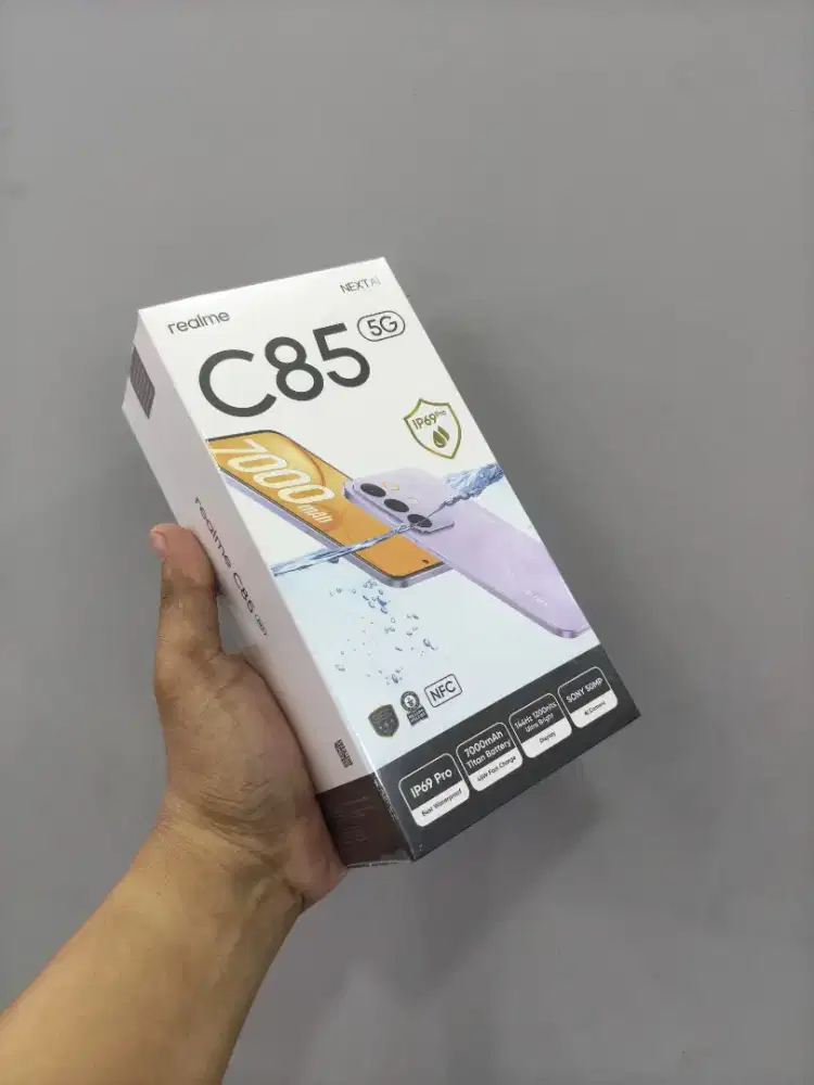 REALME C85 5G 8/256 NEW SEGEL BERGARANSI RESMI!!!