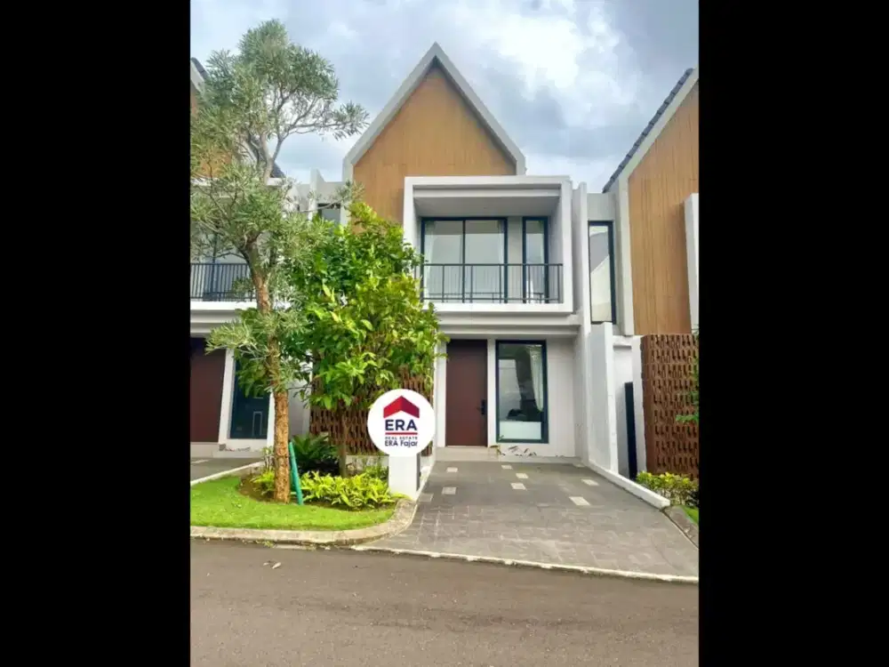 Jual Rumah Cluster Mahogany Timur – Posisi Depan Taman & Siap AJB