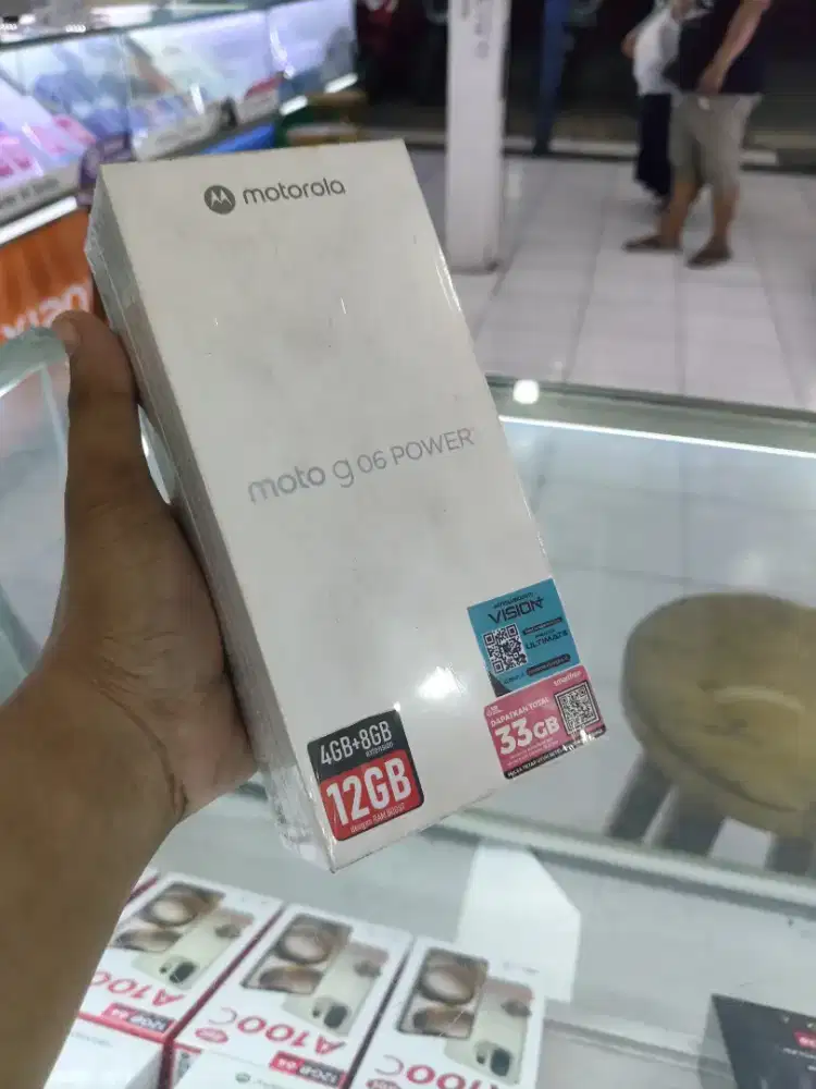 MOTOROLA G06 POWER 4/128 NEW SEGEL BERGARANSI RESMI!!