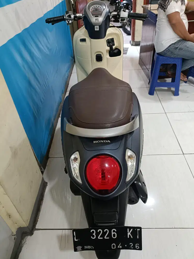 Biru krem HONDA SCOOPY ESP SPORTY FI ECO 2021 BISA KREDIT