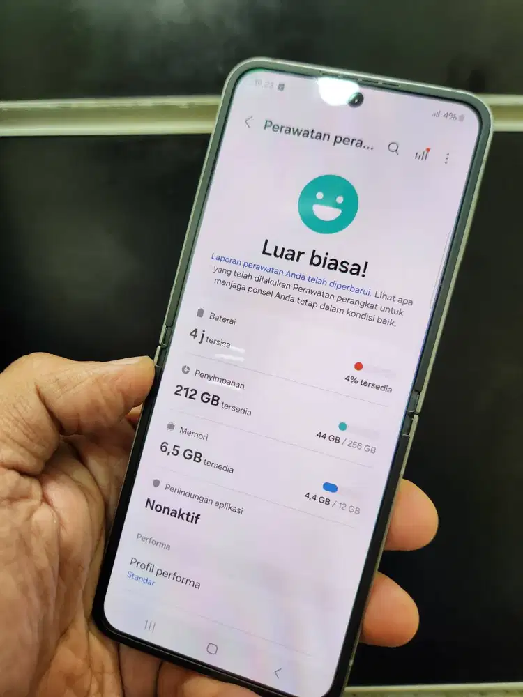 samsung z flip 5 256gb sein lengkap ori mulus