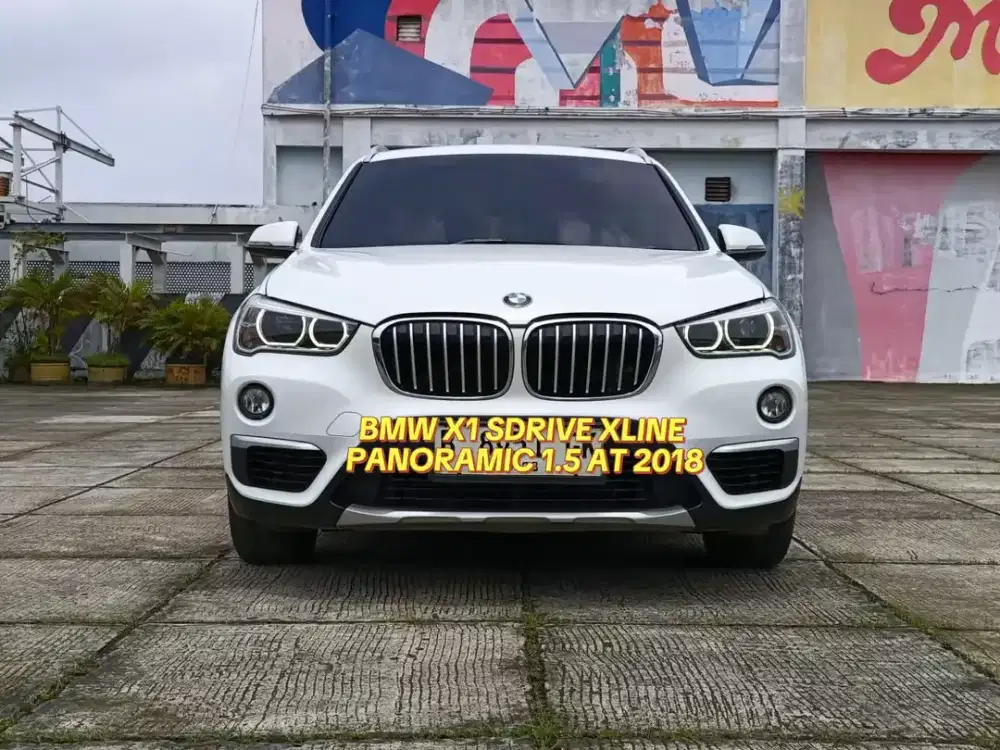 BMW X1 SDRIVE XLINE PANORAMIC 1.5 AT  2018/KM55RB/PAJAK 9 '2026