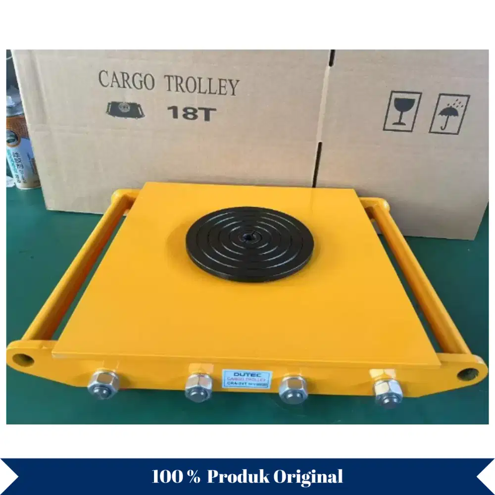 Cargo Trolley / Roller Tank / Roda Pemindah Barang 6 Ton - 24 Ton