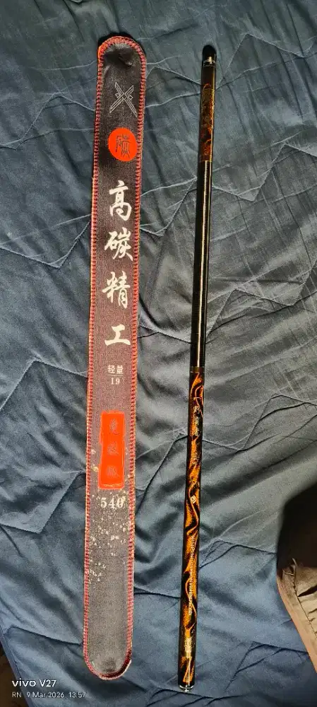 Joran tegek impor cina super ringan uk.540 (BARU)