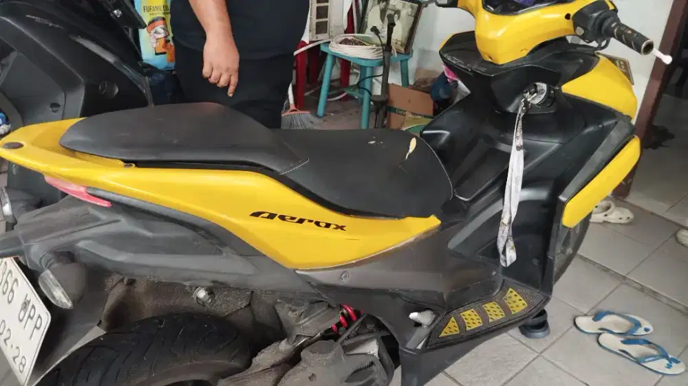 DIJUAL CEPAT: AEROX TAHUN 2018 KONDISI PRIMA