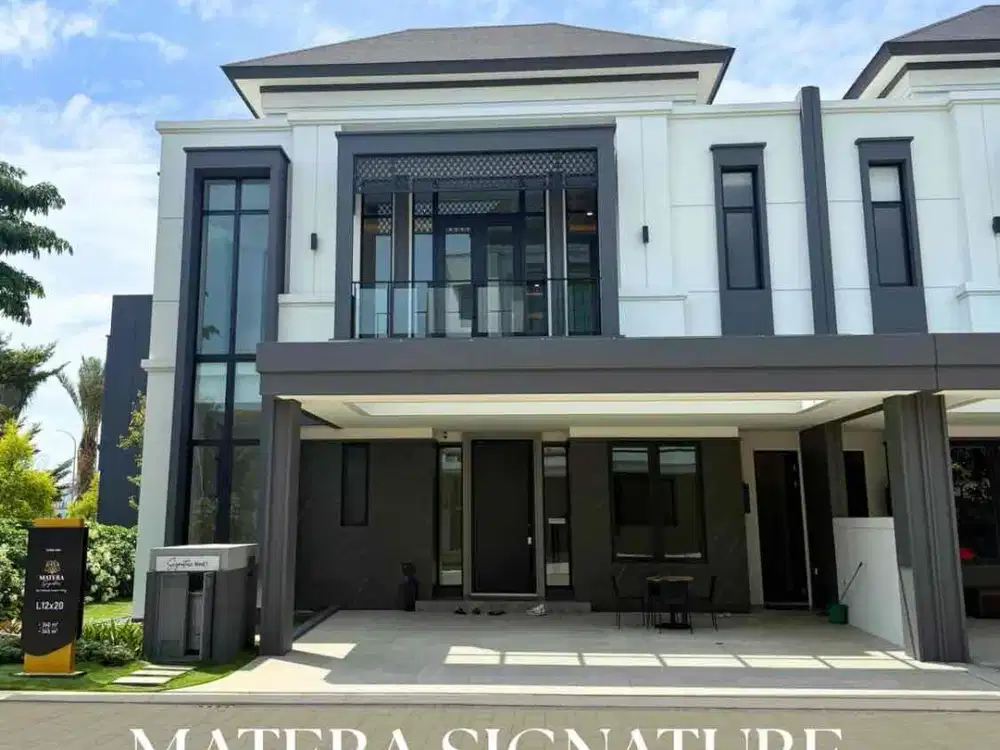 matera signature hunian premium 2 lantai di gading serpong