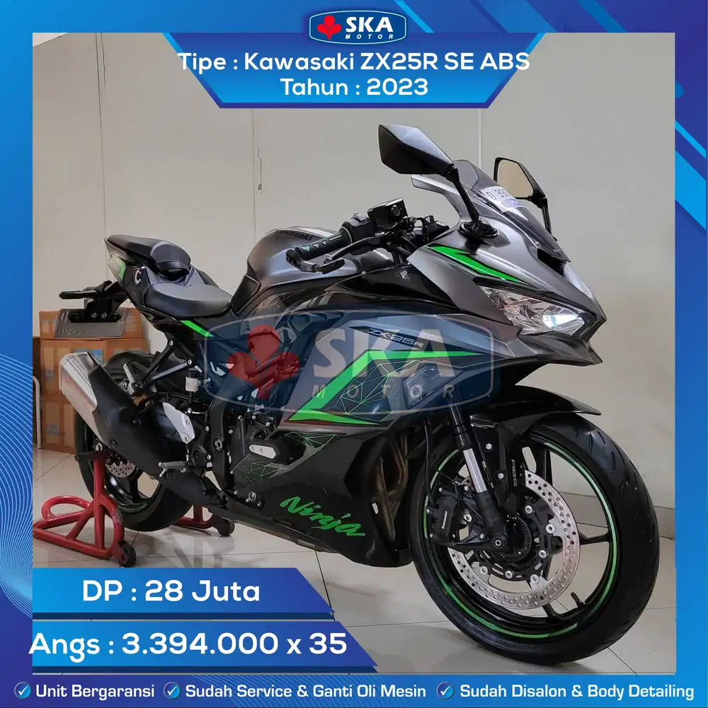 Kawasaki ZX25R SE ABS Tahun 2023