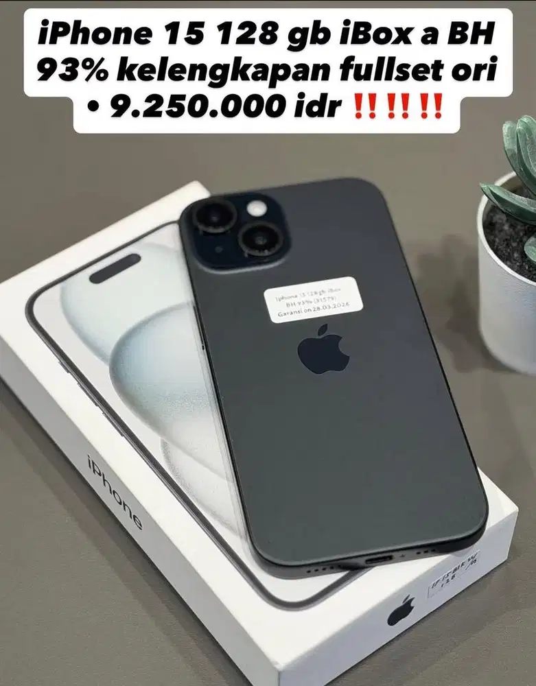 IPhone 15 128Gb iBox Bh 93%