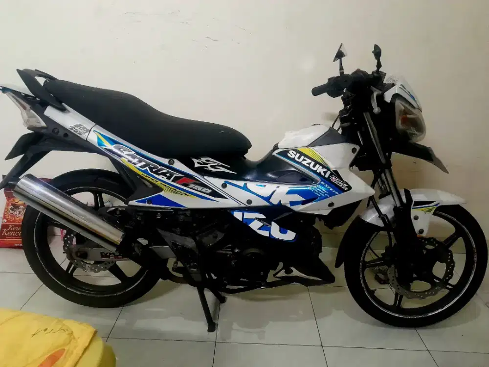 Kawasaki athlete 125 tahun 2012 dki timur komplit istimewa mantap