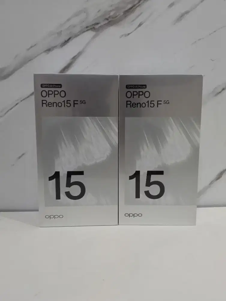 OPPO RENO 15F 8/256 BARU RESMI